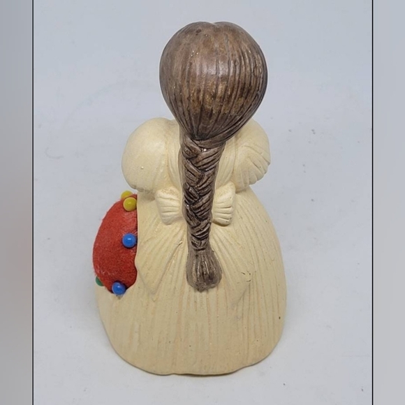 Pin cushion, straw doll, vintage, vintage pin cushions, sewing accessories, pins - Picture 4 of 7